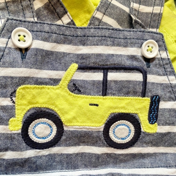 NWOT 2-Piece Overalls & polo-style Shirt - Picture 7 of 9